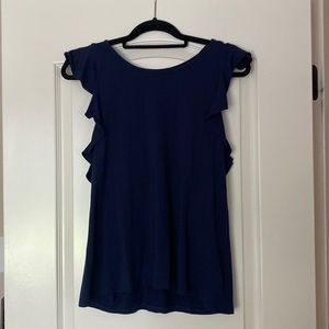 Lilly Pulitzer Navy Blue Top